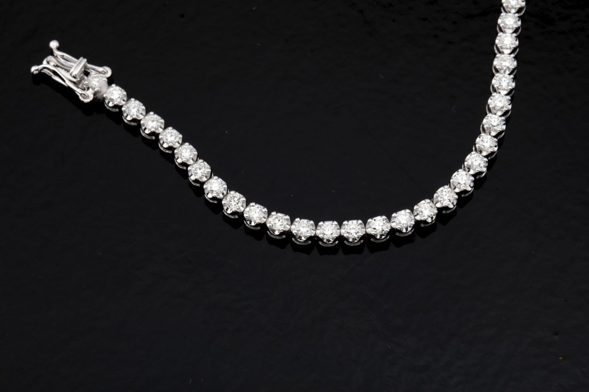 14K Diamond Bracelet 3,00ct - Image 4 of 4