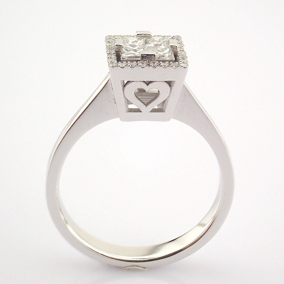 14K White Gold Diamond Ring - Image 3 of 7