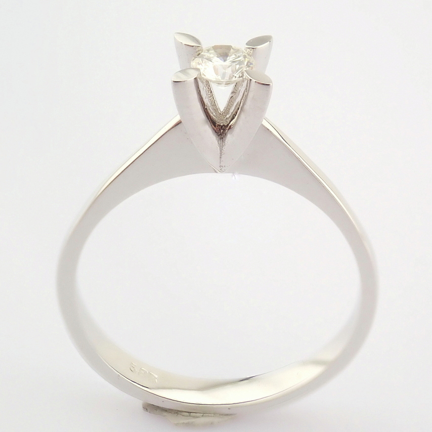 14K White Gold Diamond Ring - Image 3 of 7