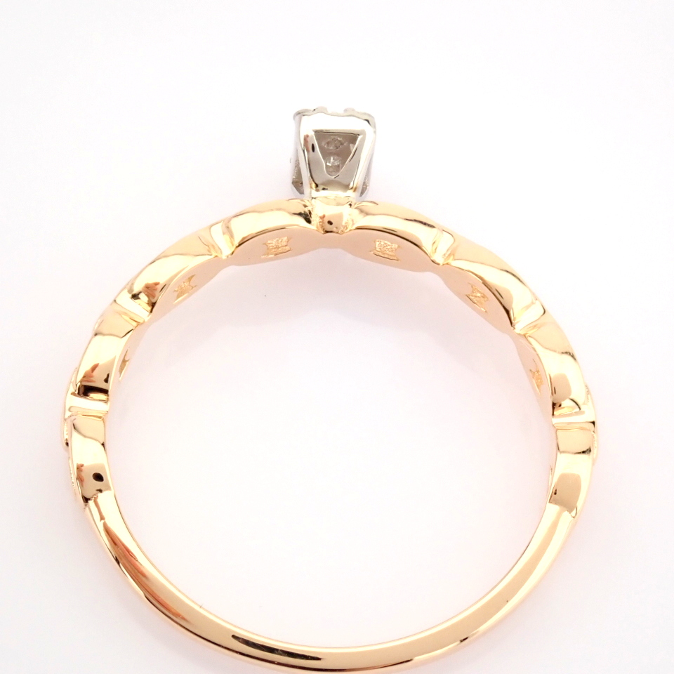 14K Rose/Pink Gold Diamond Ring - Image 5 of 9