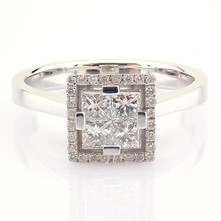 14K White Gold Diamond Ring - Image 5 of 7