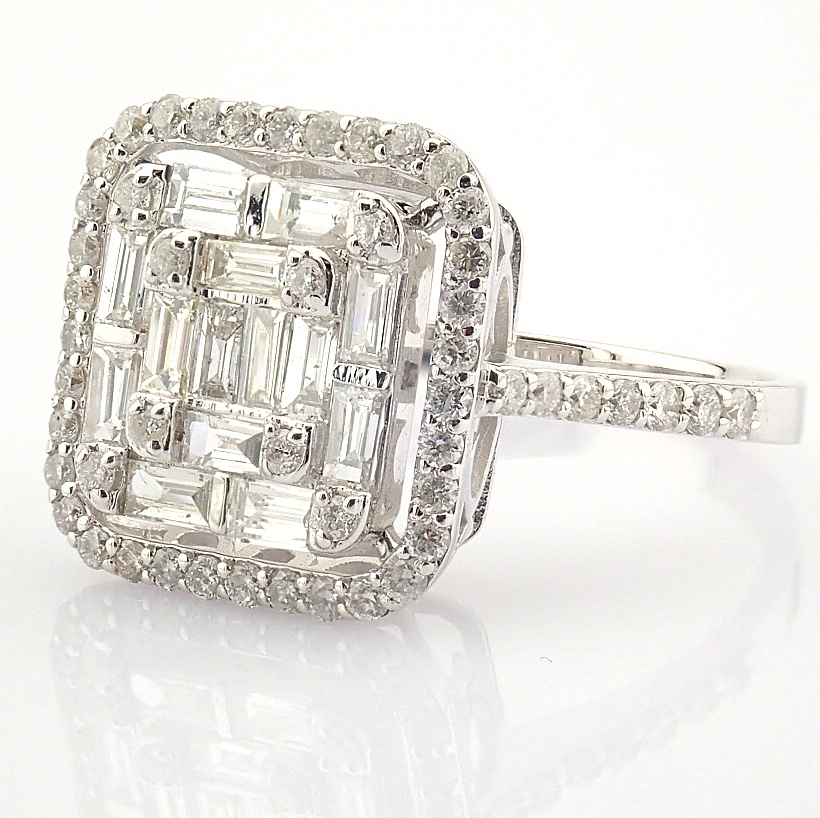 14K White Gold Diamond Ring - Image 3 of 5