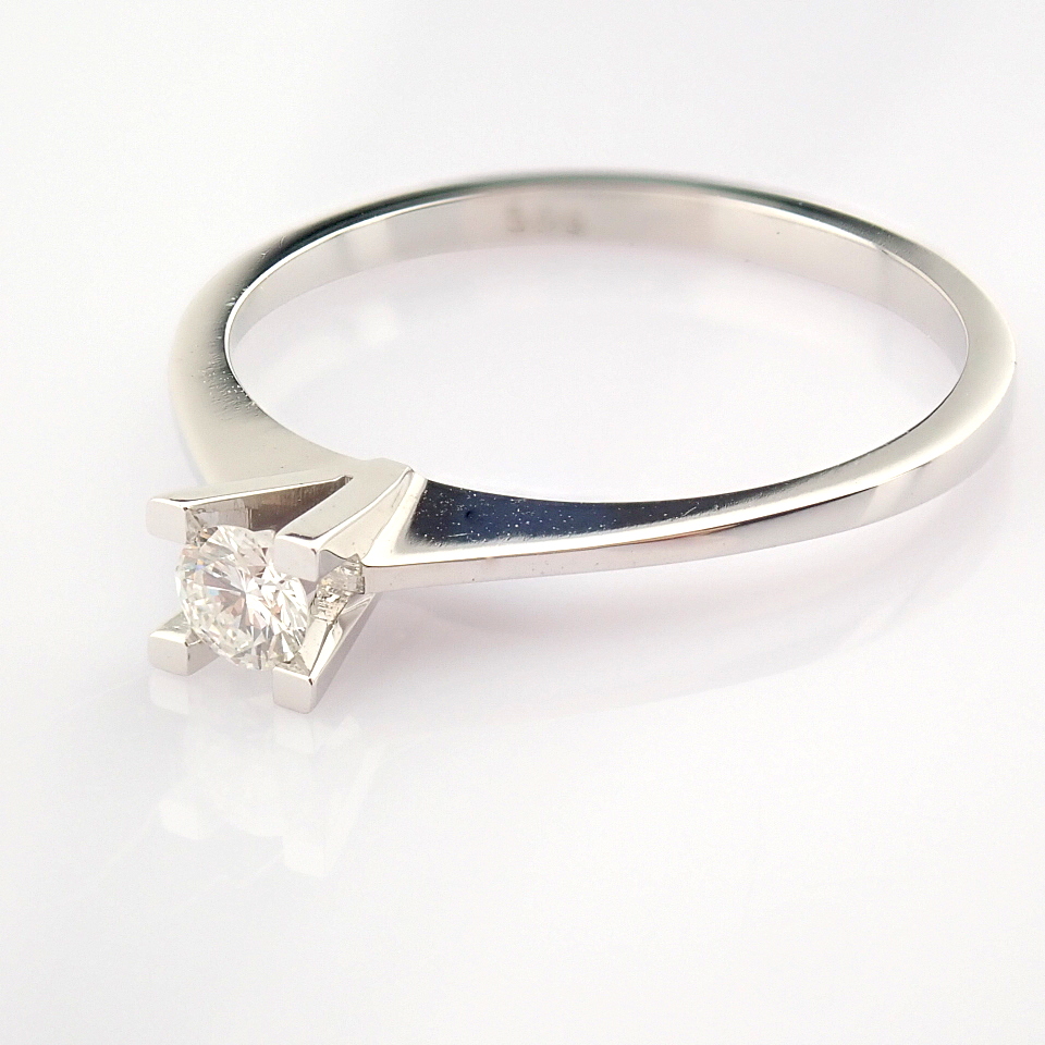 14K White Gold Diamond Ring - Image 3 of 5