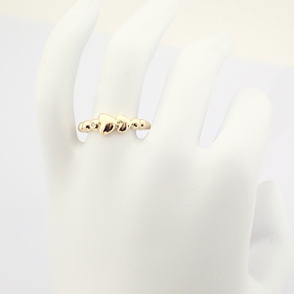 14K Yellow Gold Diamond Ring - Image 6 of 11