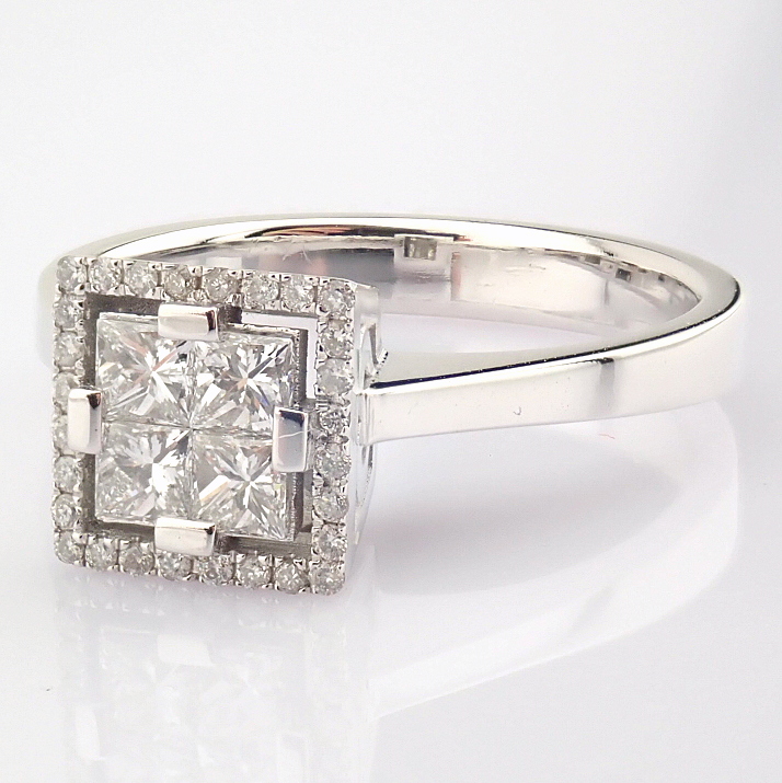 14K White Gold Diamond Ring - Image 6 of 7