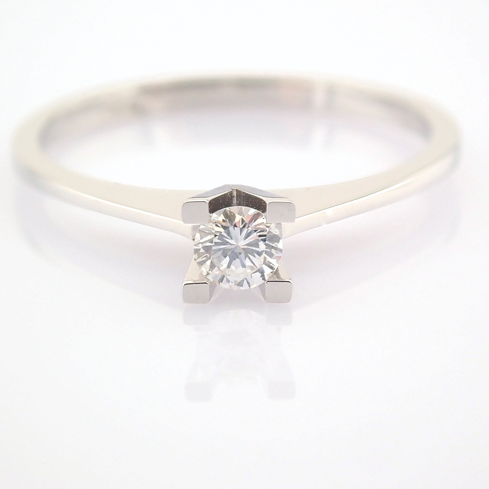 14K White Gold Diamond Ring - Image 4 of 5