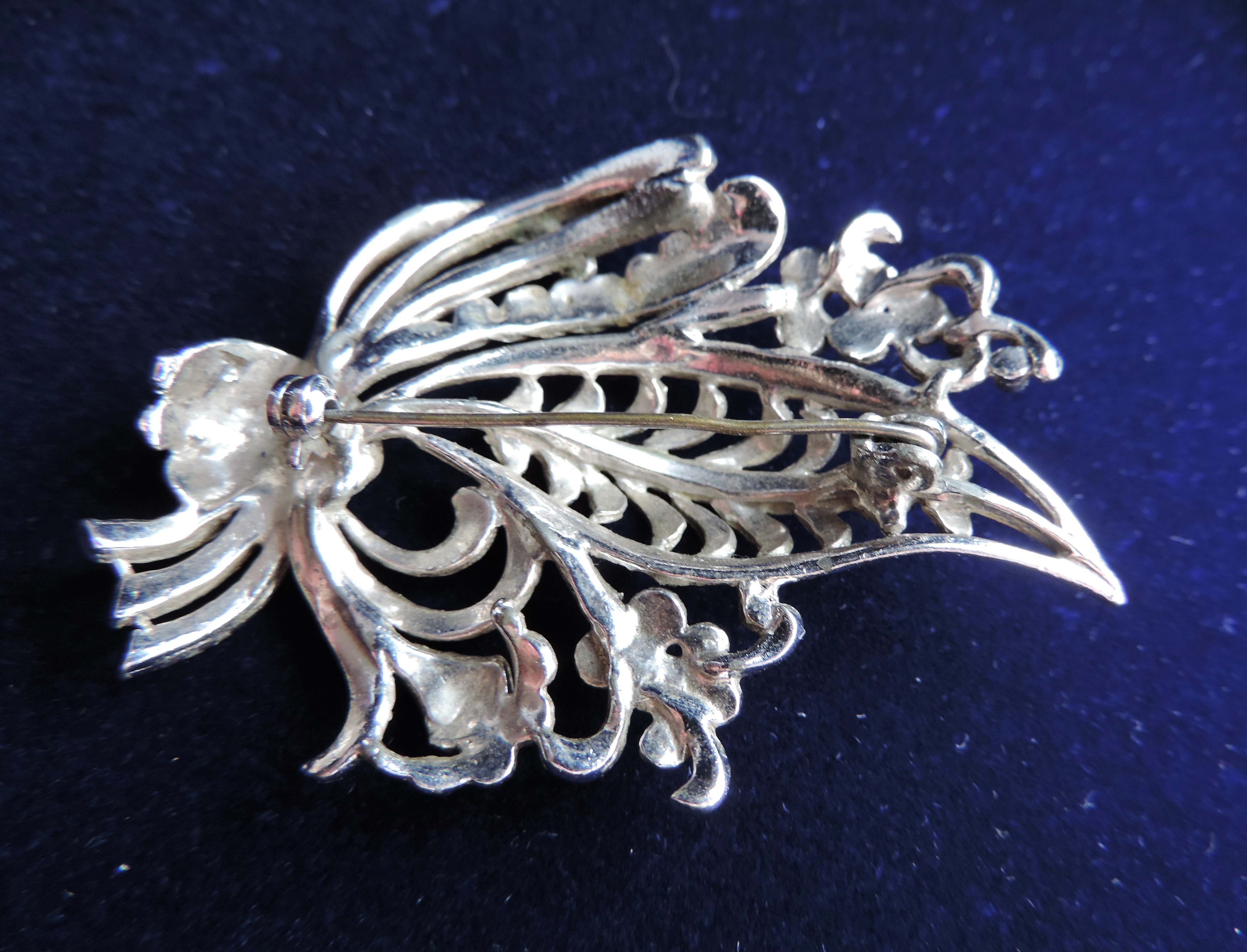 Vintage Marcasite Brooch - Image 2 of 2