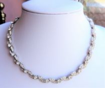 Vintage Attwood and Sawyer Crystal Necklace