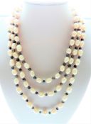 62 inch Opera Length Cultured Pearl Necklace