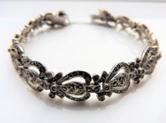 Antique Art Deco Marcasite Bracelet