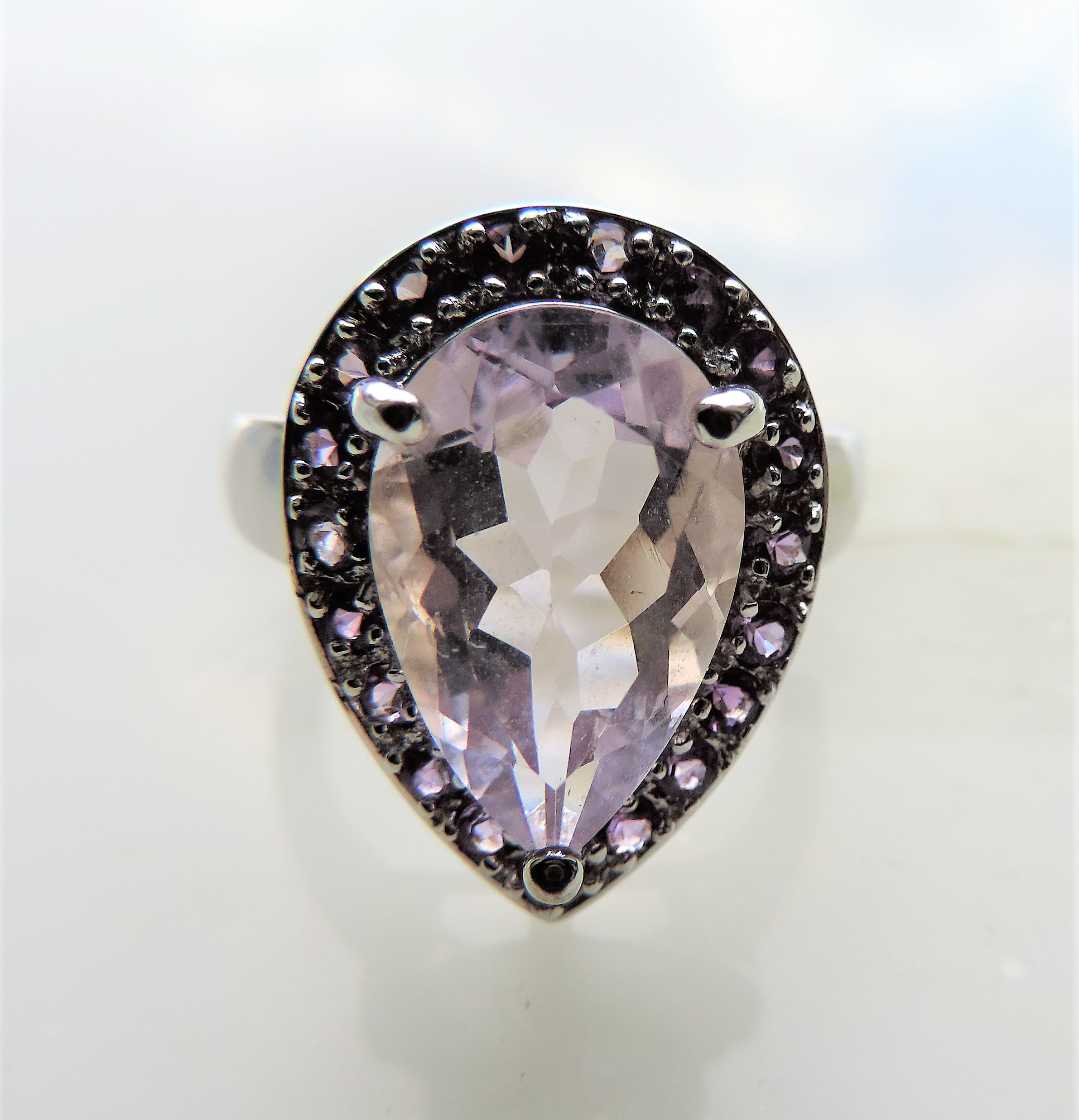 3.5 carat Lavender Quartz Ring - Image 4 of 5