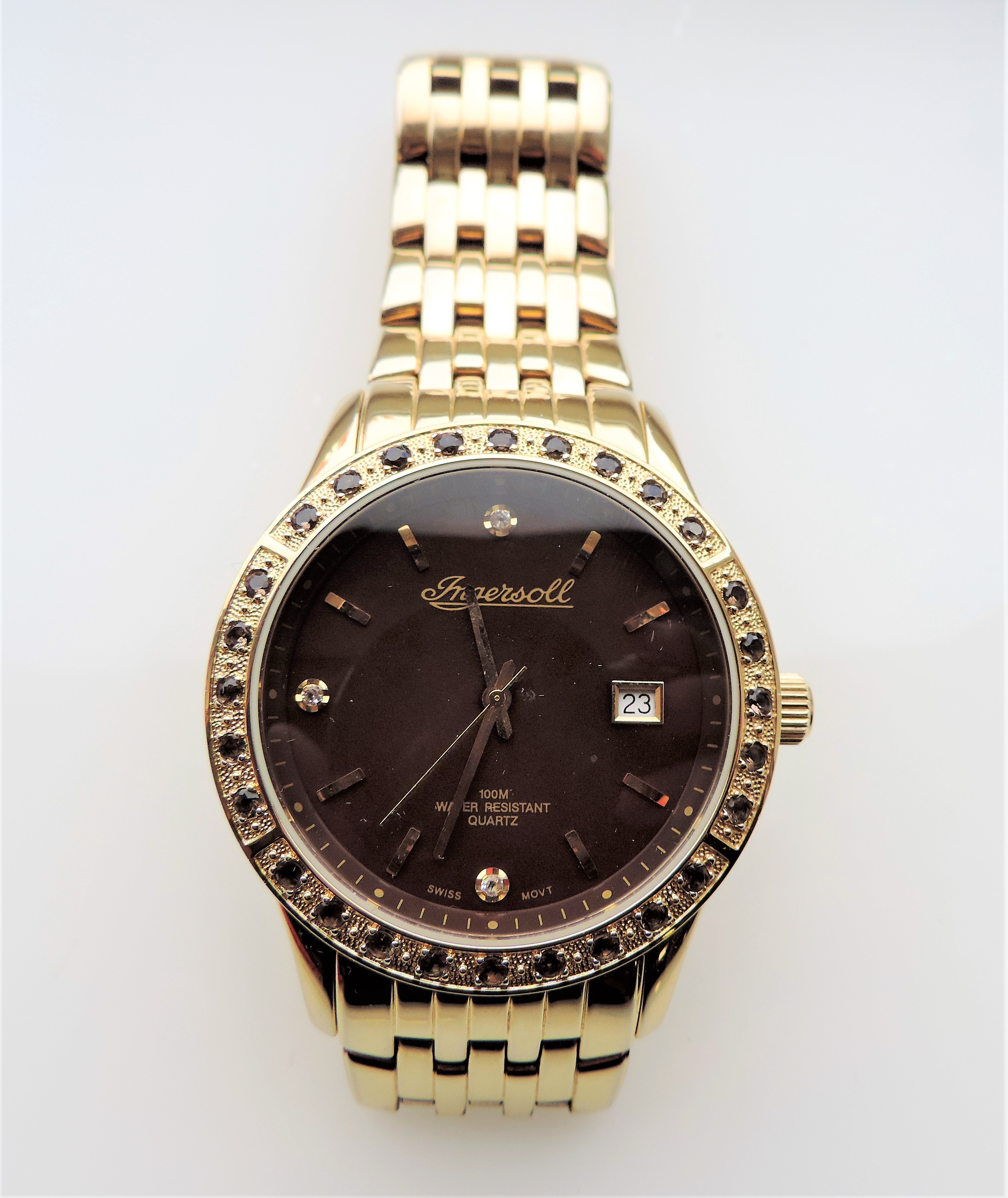 Gents Ingersoll Gems Gold Plated Watch - Image 2 of 10