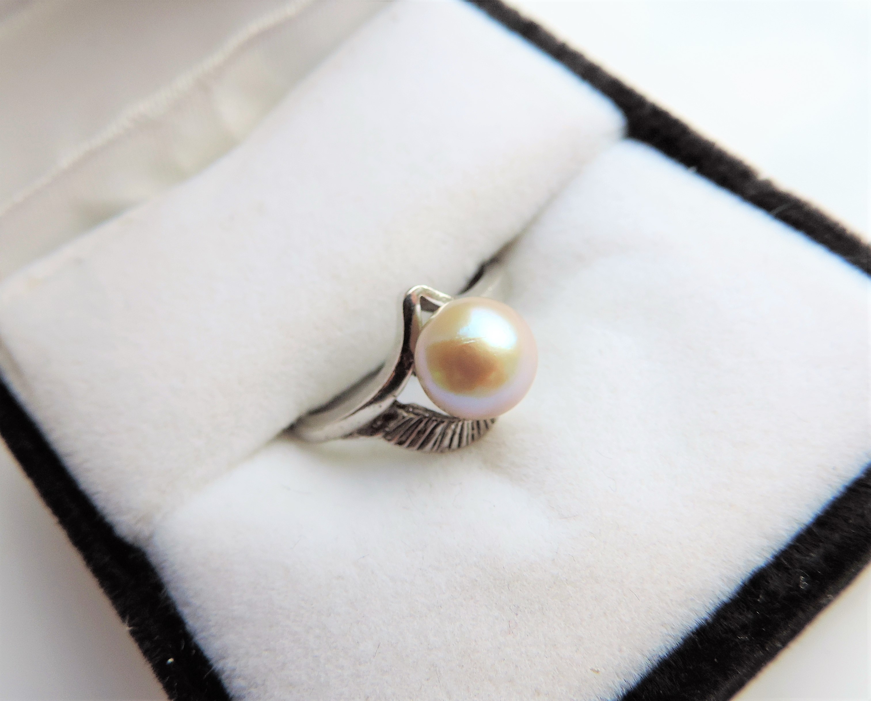 Cultured Pearl Ring in Sterling Silver - Image 3 of 3