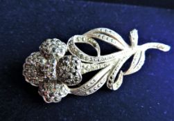 Vintage Marcasite Brooch