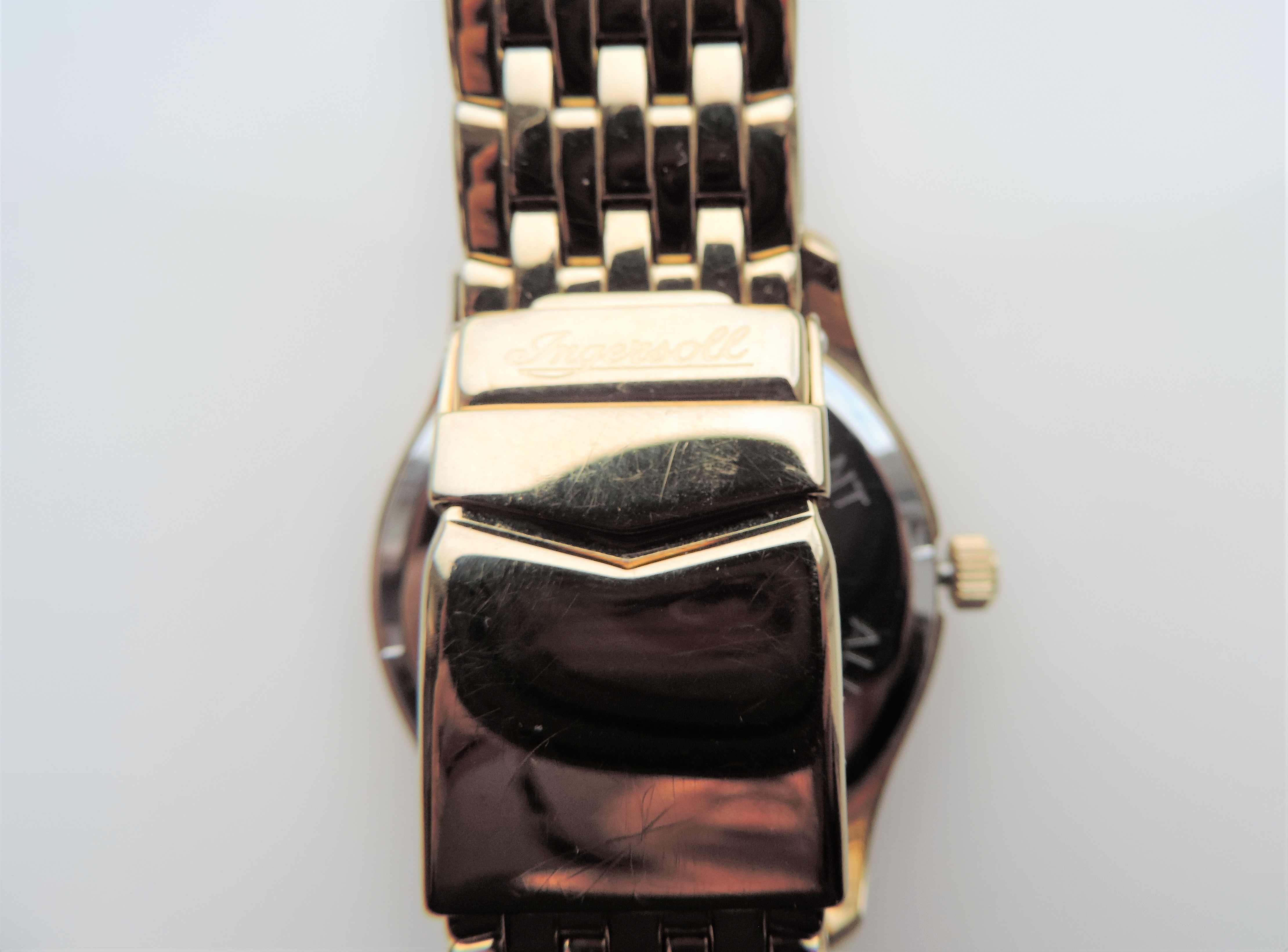 Gents Ingersoll Gems Gold Plated Watch - Image 3 of 10