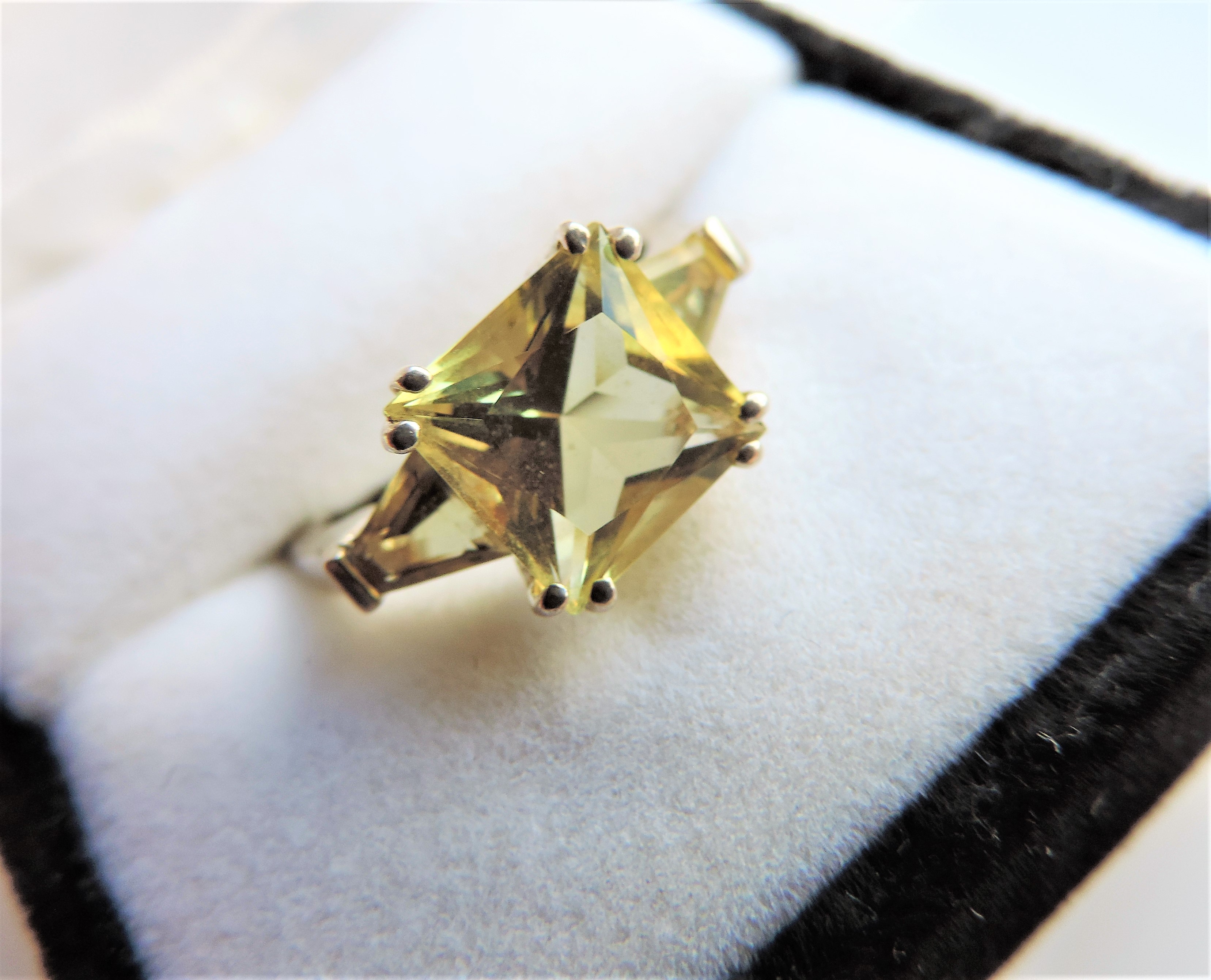 Sterling Silver Citrine Ring - Image 4 of 4