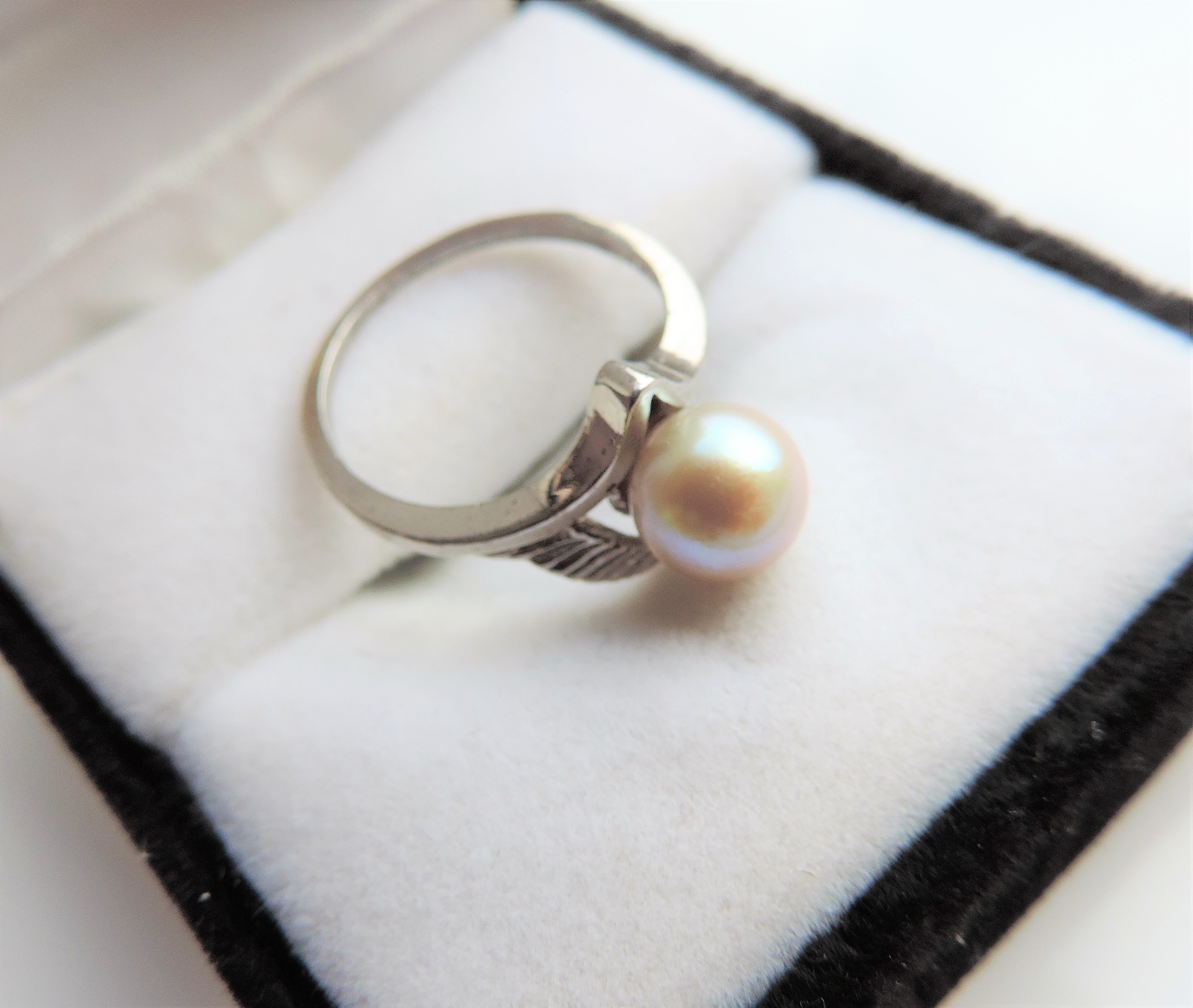 Cultured Pearl Ring in Sterling Silver - Image 2 of 3