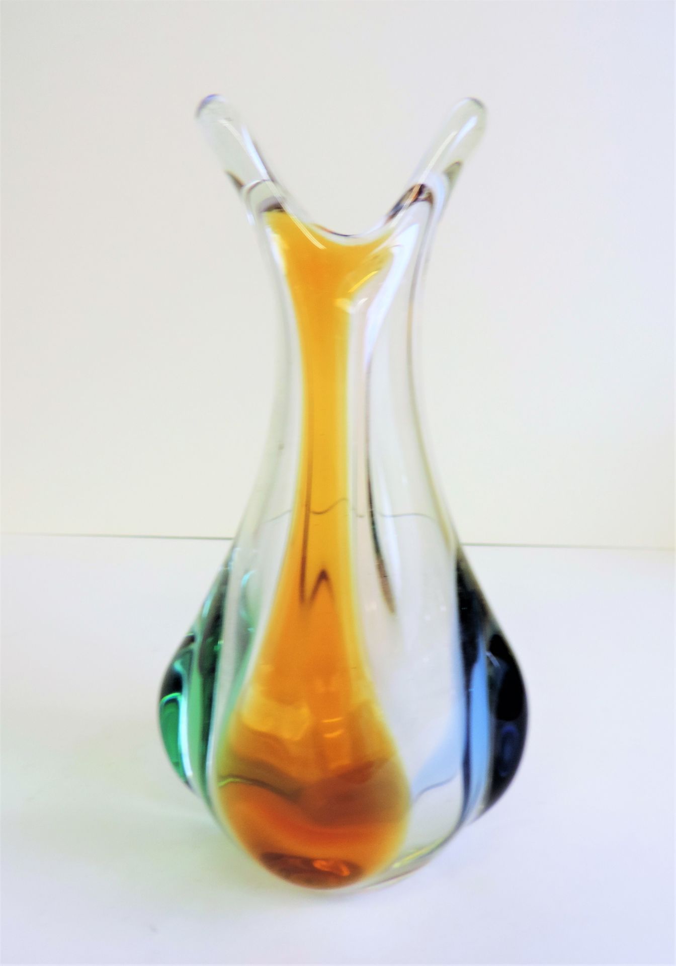 Frantisek Zemek Art Glass Vase Rhapsody collection