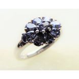 Sterling Silver Tanzanite Ring