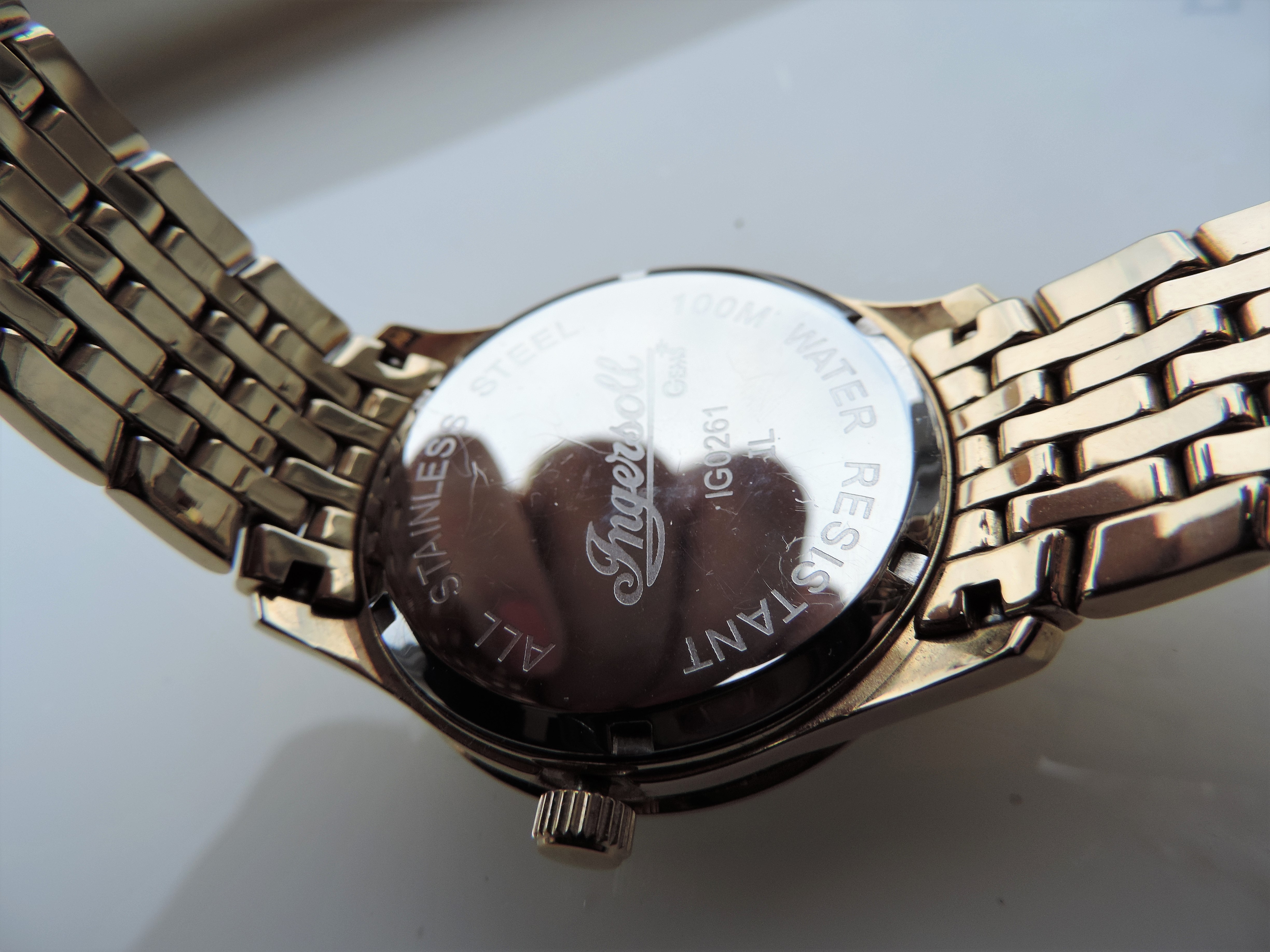 Gents Ingersoll Gems Gold Plated Watch - Image 10 of 10