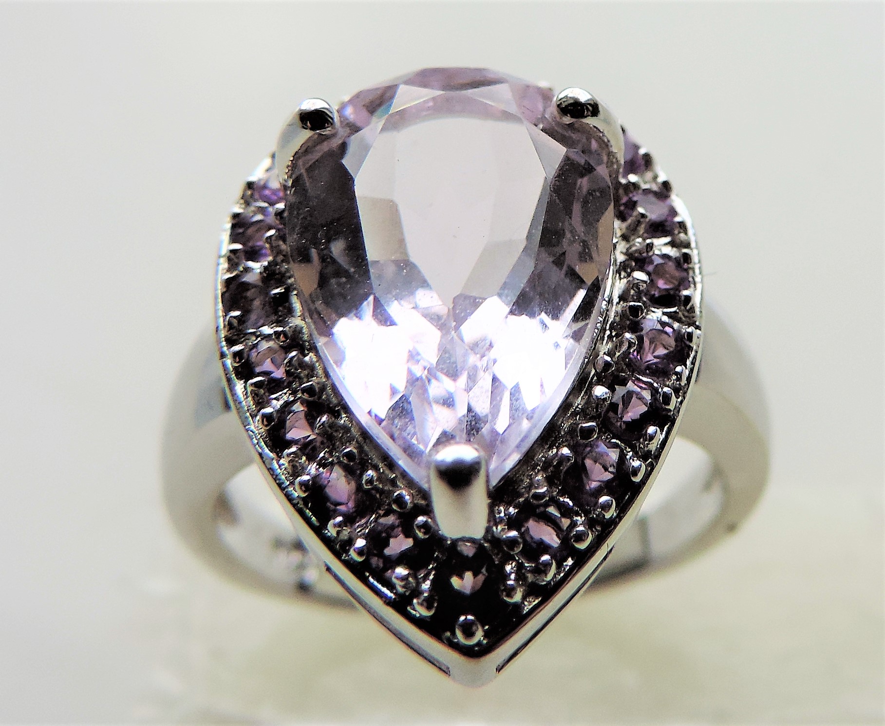 3.5 carat Lavender Quartz Ring - Image 2 of 5