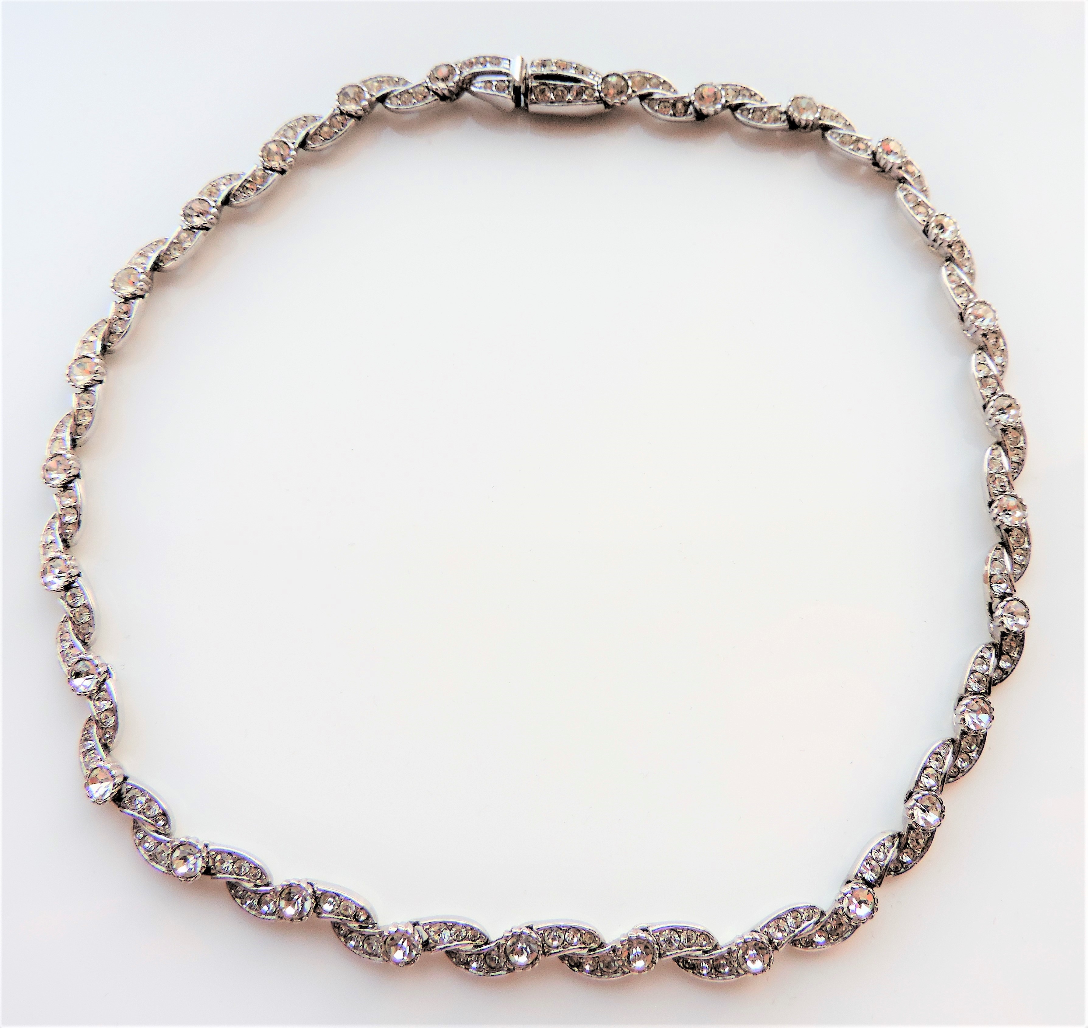 Vintage Attwood and Sawyer Crystal Necklace - Image 2 of 4