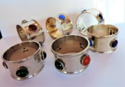 Vintage Silver Plated Napkin Rings