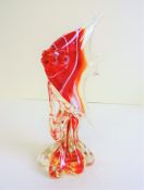 Vintage Art Glass Angel Fish