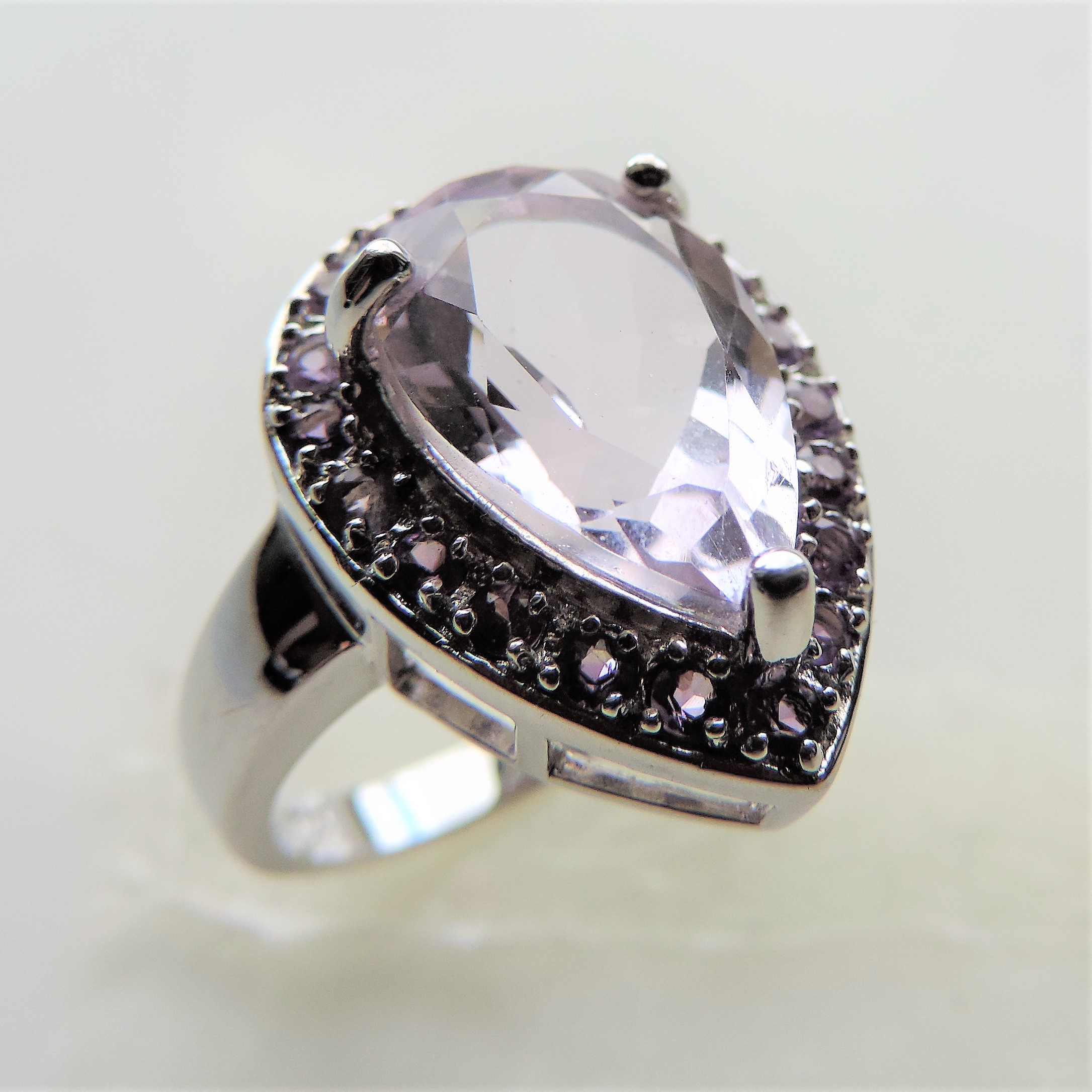 3.5 carat Lavender Quartz Ring - Image 3 of 5