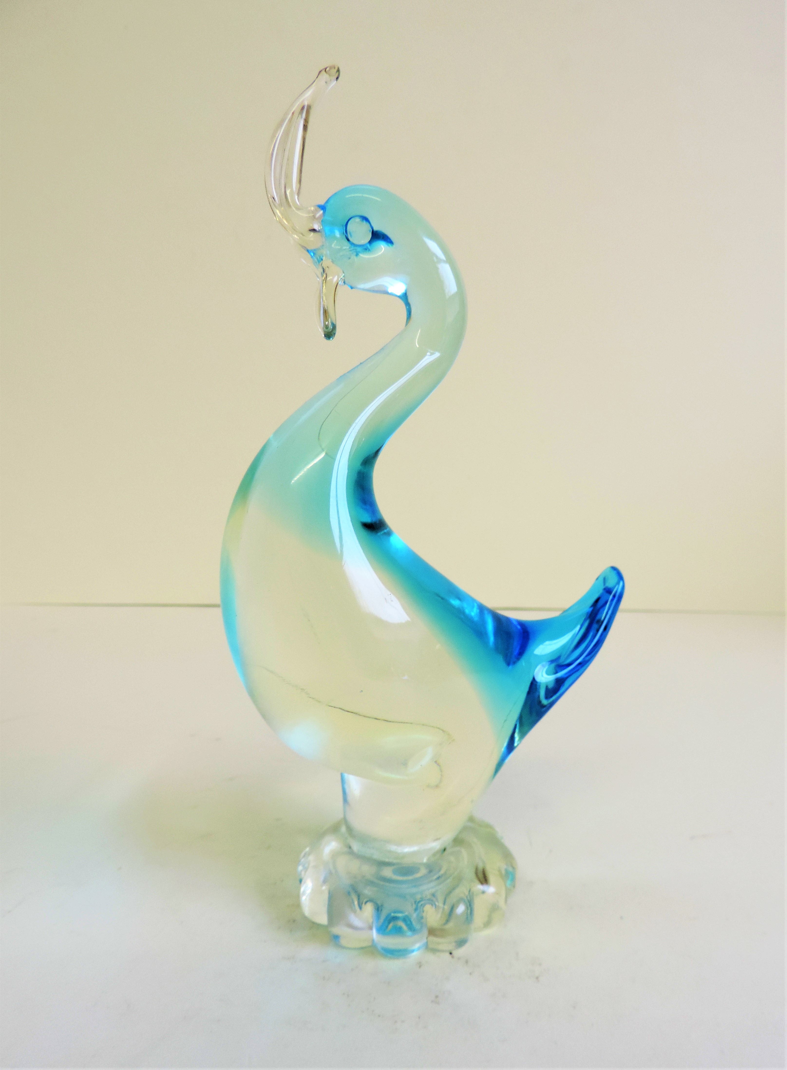 Murano Glass Bird Sculpture - Image 2 of 3