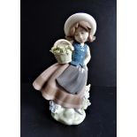 Lladro Porcelain Sweet Scent Figurine