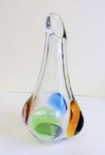 Frantisek Zemek Art Glass Vase Rhapsody collection 23cm tall