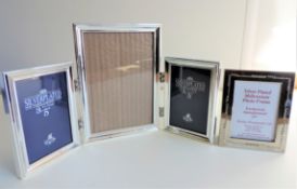 Silver Plated Photo Frames