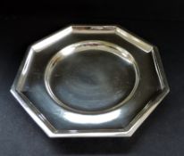 Vintage Art Deco Silver Plated Salver