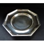 Vintage Art Deco Silver Plated Salver