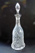 Vintage Bell Shaped Crystal Decanter