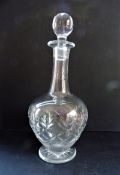 Antique Cut Glass Decanter