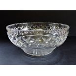 Vintage Art Deco Stuart Crystal Fruit Bowl