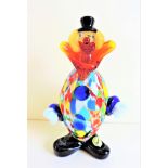 Vintage Murano Glass Clown