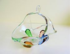 Frantisek Zemek Art Glass Basket Rhapsody collection