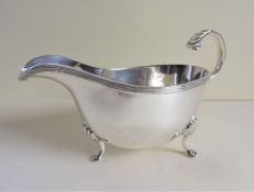 Antique Silver Plated Gravy/Sauce Boat