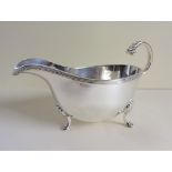 Antique Silver Plated Gravy/Sauce Boat