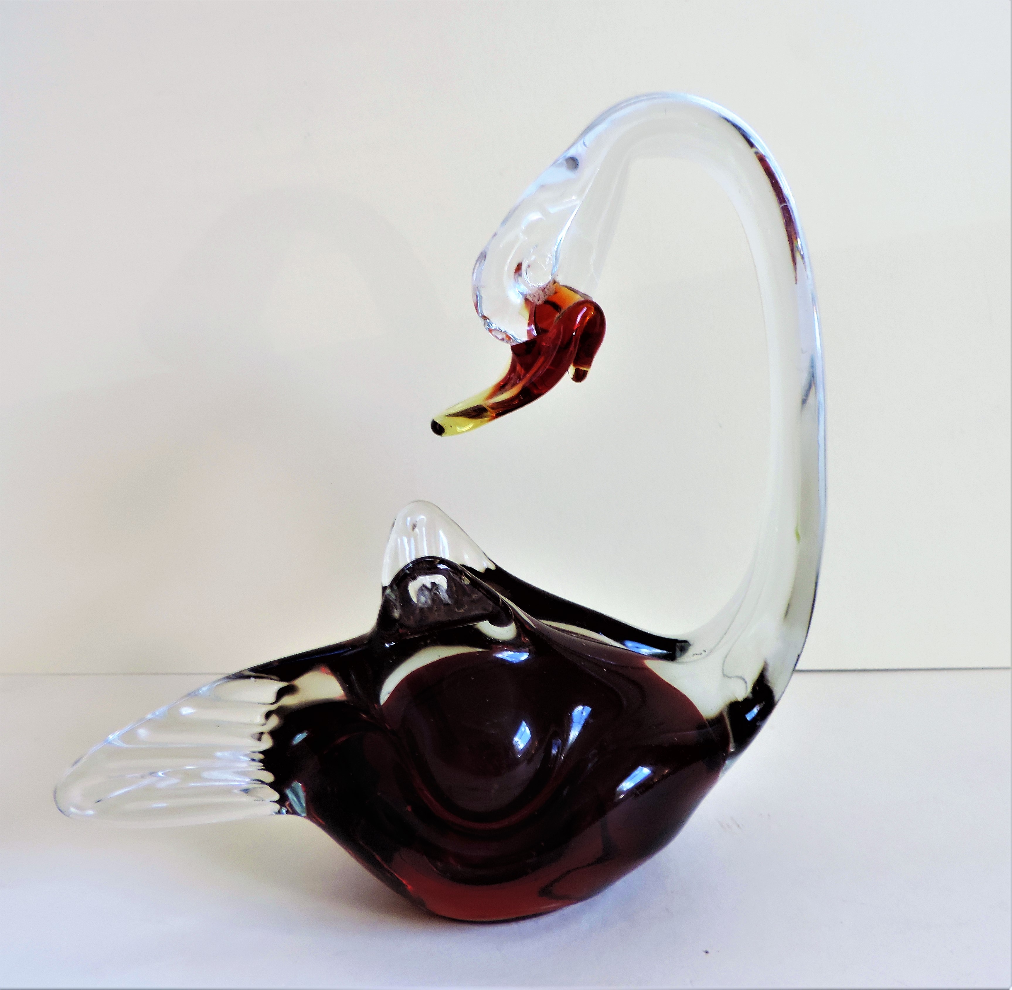 Vintage Murano Glass Swan - Image 2 of 3