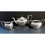 Antique Edwardian 4 Piece Silver Plated Tea Set circa 1900-1910