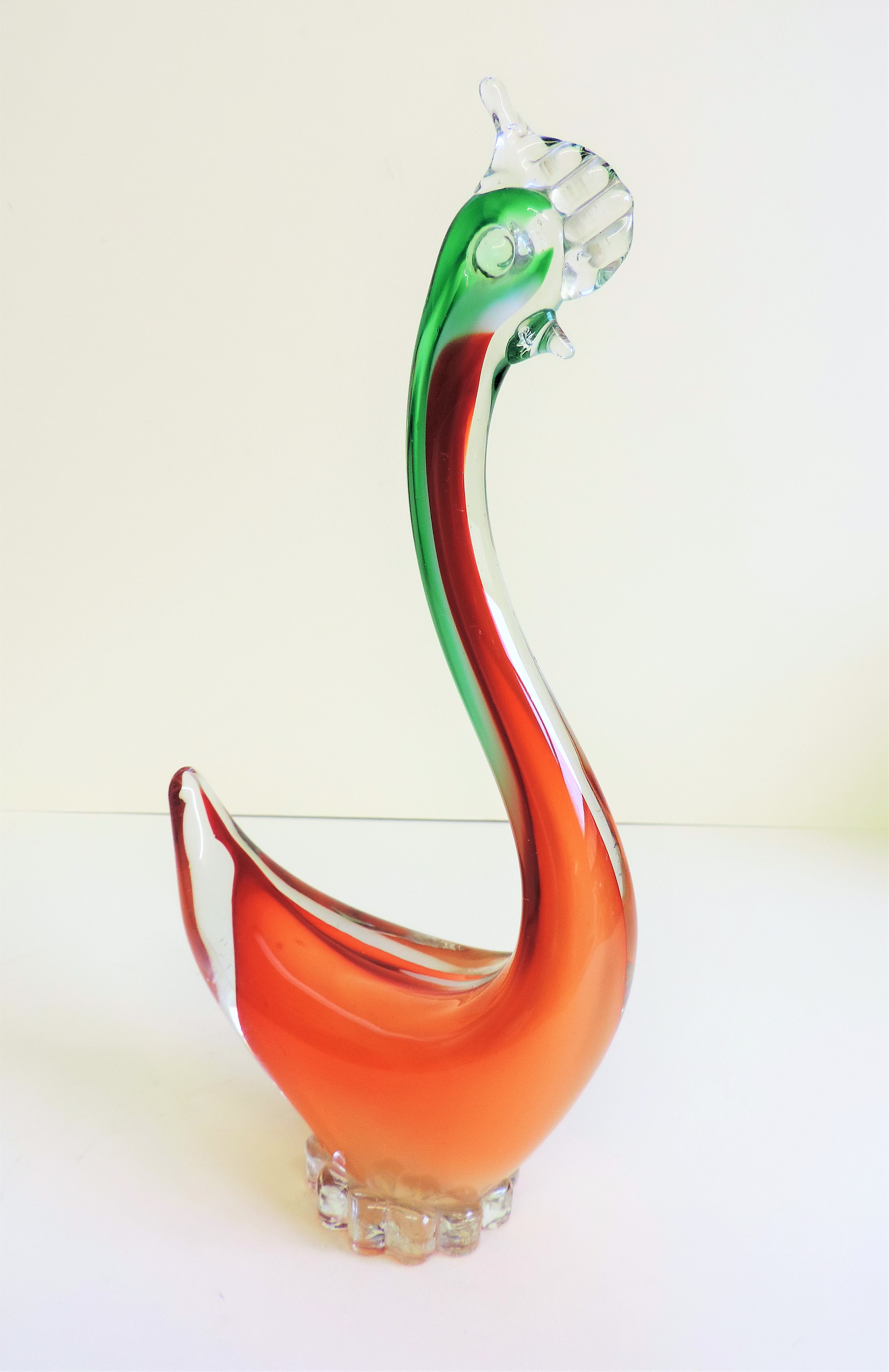 Vintage Murano Glass Cockerel 30cm Tall - Image 4 of 6
