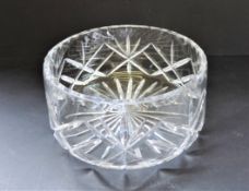 Cut Crystal Fruit Bowl