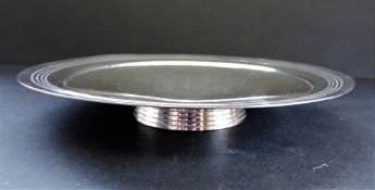 Vintage Mappin & Webb Silver Plate Cake/Bread Serving Stand