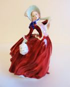 Vintage Royal Doulton Figurine Autumn Breezes HN1934