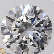 GIA certified loose diamond 0.50ct, E colour, VS1