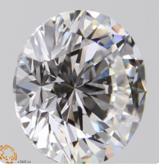 1.26ct round brilliant diamond GIA certified, E colour, VS2 clarity - Image 9 of 10